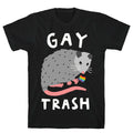 Gay Trash Opossum T-Shirt Hoodie, Sweatshirt | PureTeeCo.com (Image 1)