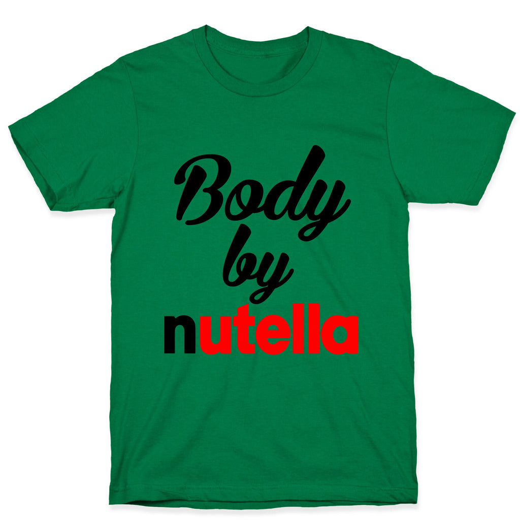 Body By Nutella T-Shirt Hoodie, Sweatshirt | PureTeeCo.com (Image 4)