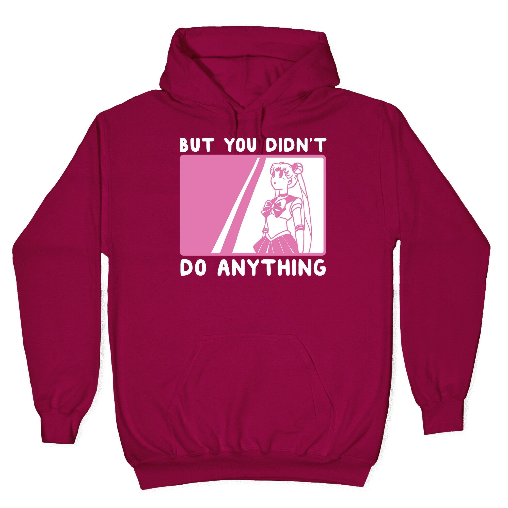 But You Didn't Do Anything - Sailor Moon (1 of 2 pair) Hoodie T-Shirts, Sweatshirt | PureTeeCo.com (Image 5)