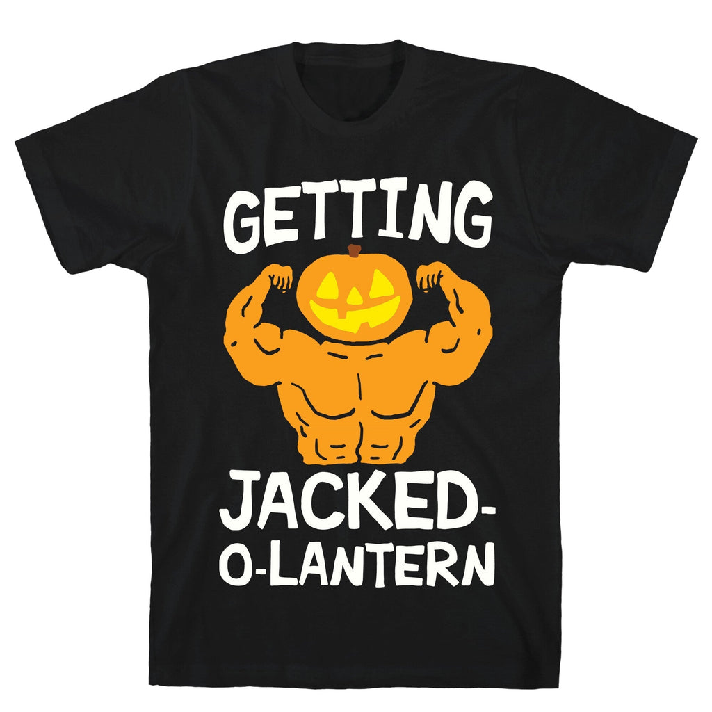 Getting Jacked-O-Lantern T-Shirt Hoodie, Sweatshirt | PureTeeCo.com (Image 1)