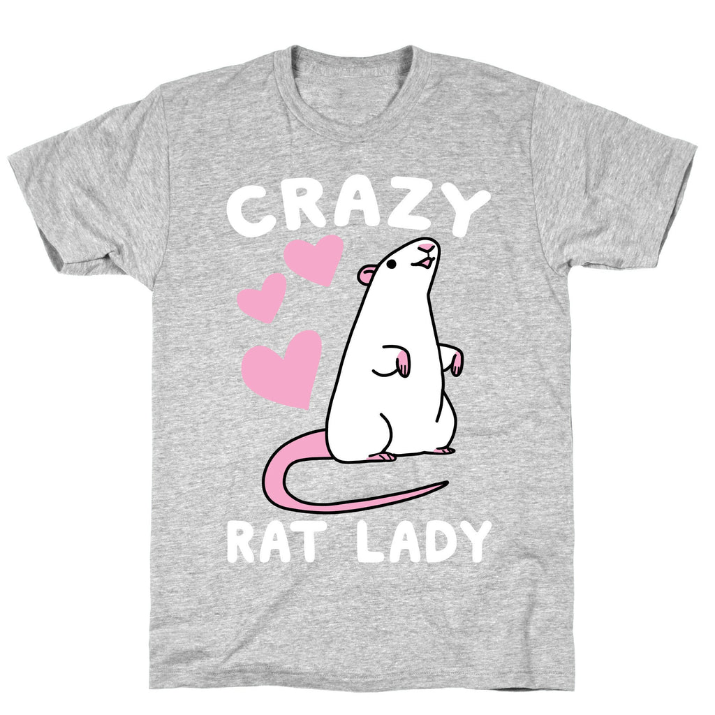 Crazy Rat Lady T-Shirt Hoodie, Sweatshirt | PureTeeCo.com (Image 2)
