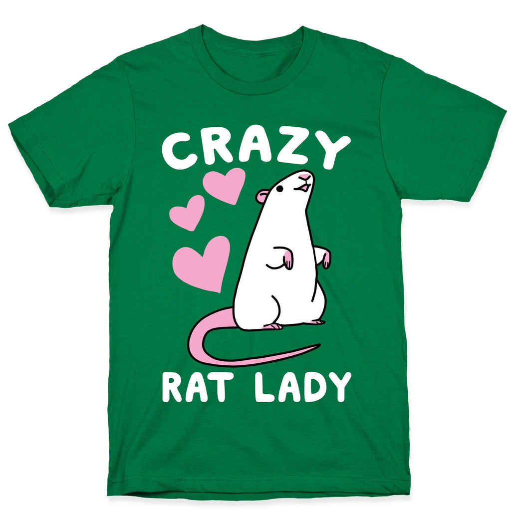 Crazy Rat Lady T-Shirt Hoodie, Sweatshirt | PureTeeCo.com (Image 3)