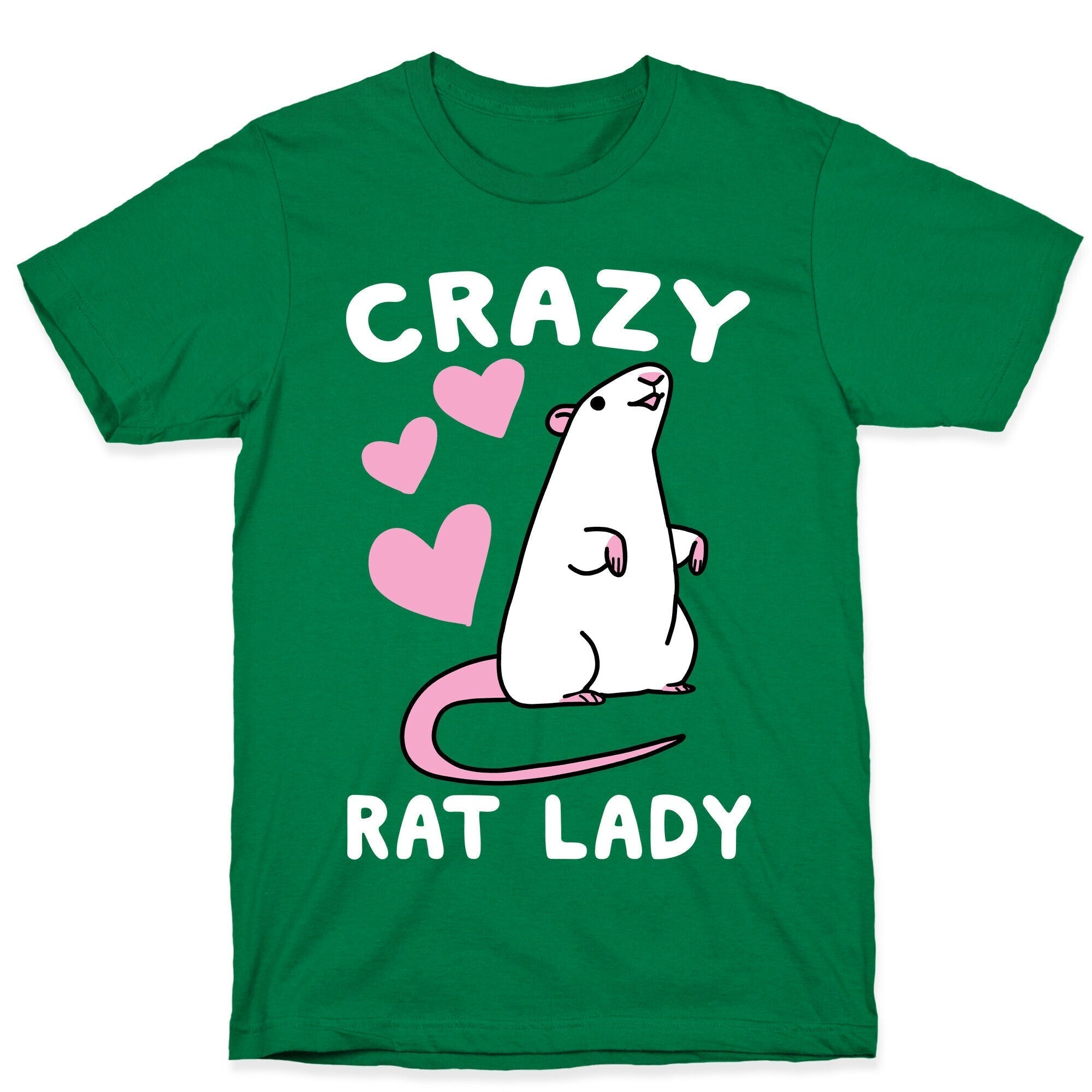 Crazy Rat Lady T-Shirt Hoodie, Sweatshirt | PureTeeCo.com (Image 3)