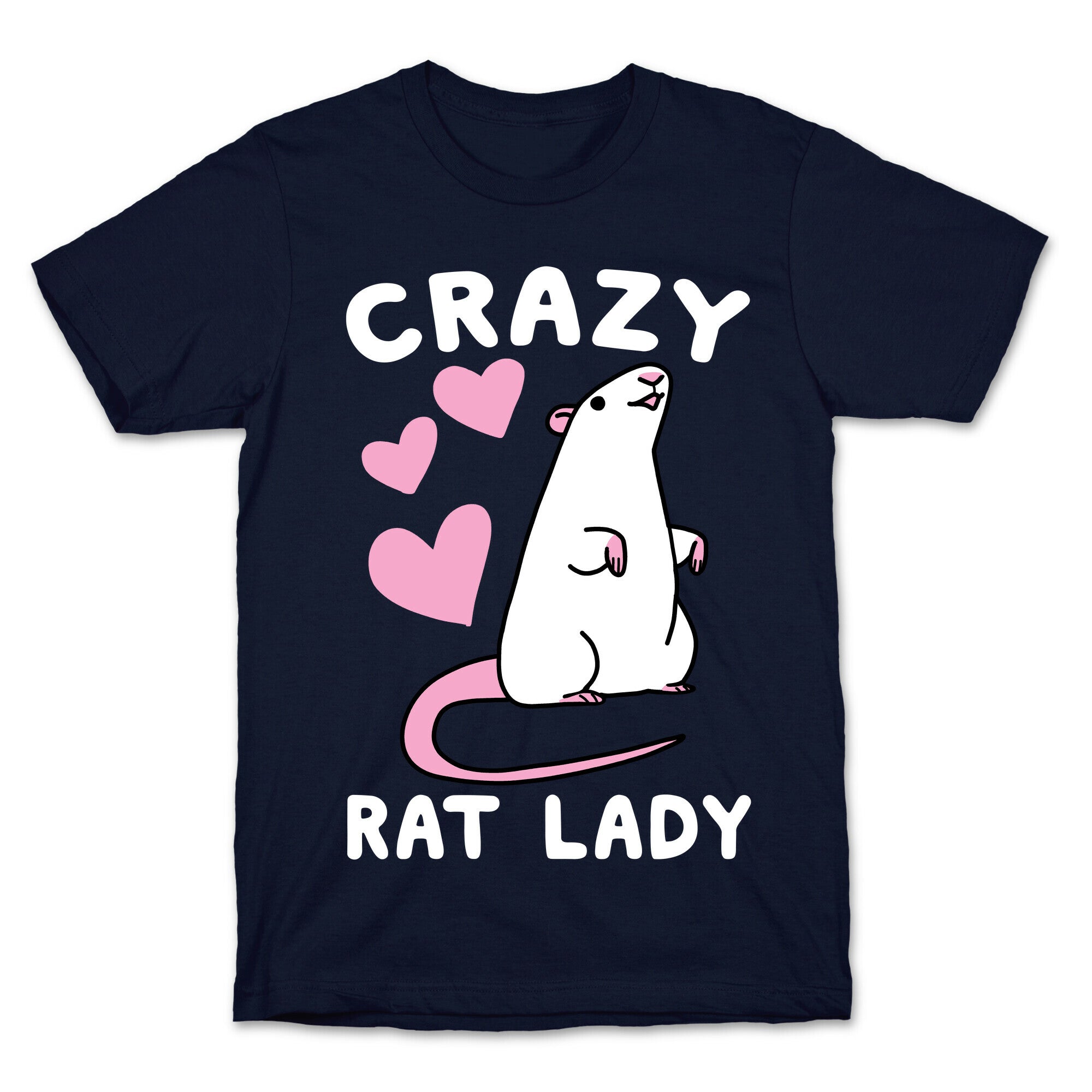 Crazy Rat Lady T-Shirt Hoodie, Sweatshirt | PureTeeCo.com (Image 4)