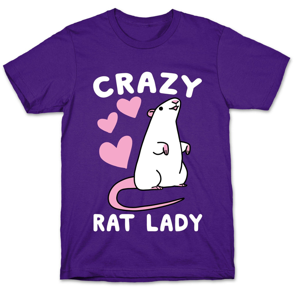 Crazy Rat Lady T-Shirt Hoodie, Sweatshirt | PureTeeCo.com (Image 5)