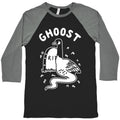 Ghoost Baseball Tee Hoodie, Sweatshirt | PureTeeCo.com (Image 1)
