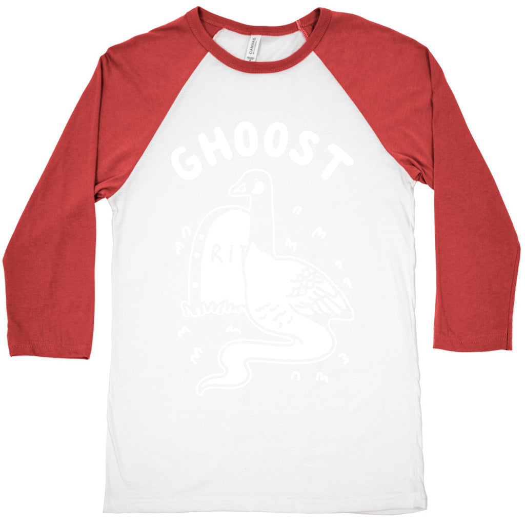 Ghoost Baseball Tee Hoodie, Sweatshirt | PureTeeCo.com (Image 4)
