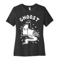 Ghoost Women's Cotton Tee Hoodie, Sweatshirt | PureTeeCo.com (Image 1)