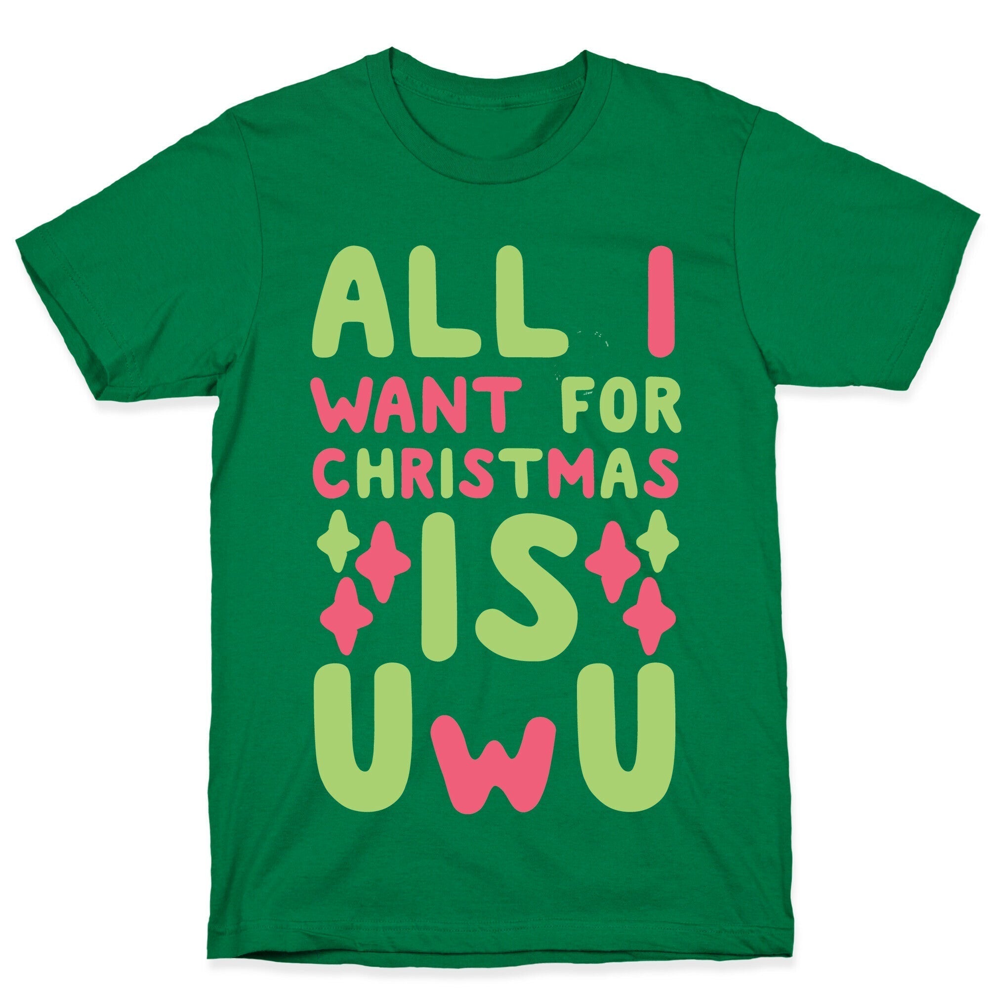 All I Want for Christmas is UwU T-Shirt Hoodie, Sweatshirt | PureTeeCo.com (Image 3)