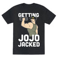 Getting Jojo-Jacked Unisex Triblend Tee Hoodie, Sweatshirt | PureTeeCo.com (Image 1)