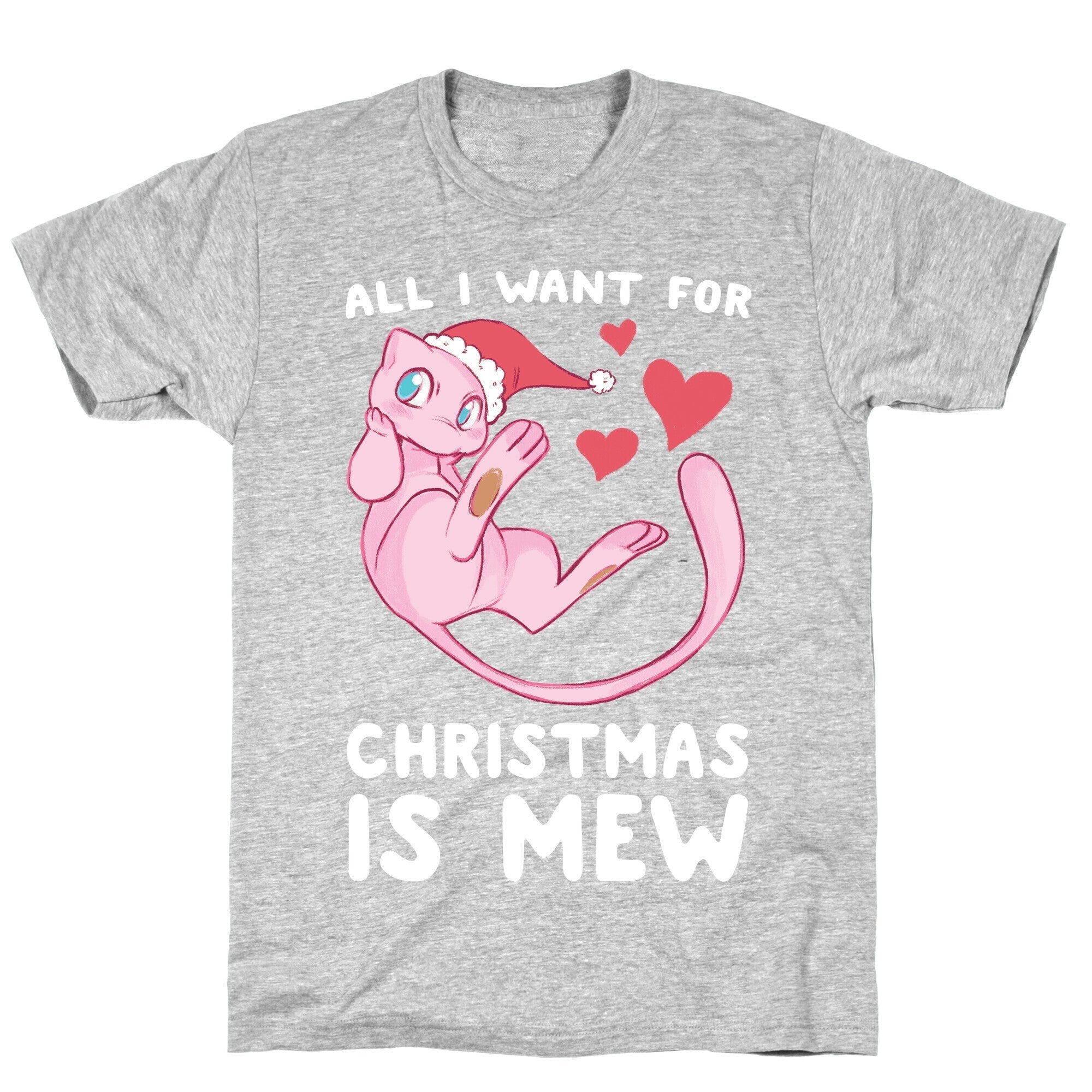 All I Want for Christmas is Mew T-Shirt Style001 Hoodie, Sweatshirt | PureTeeCo.com (Image 2)