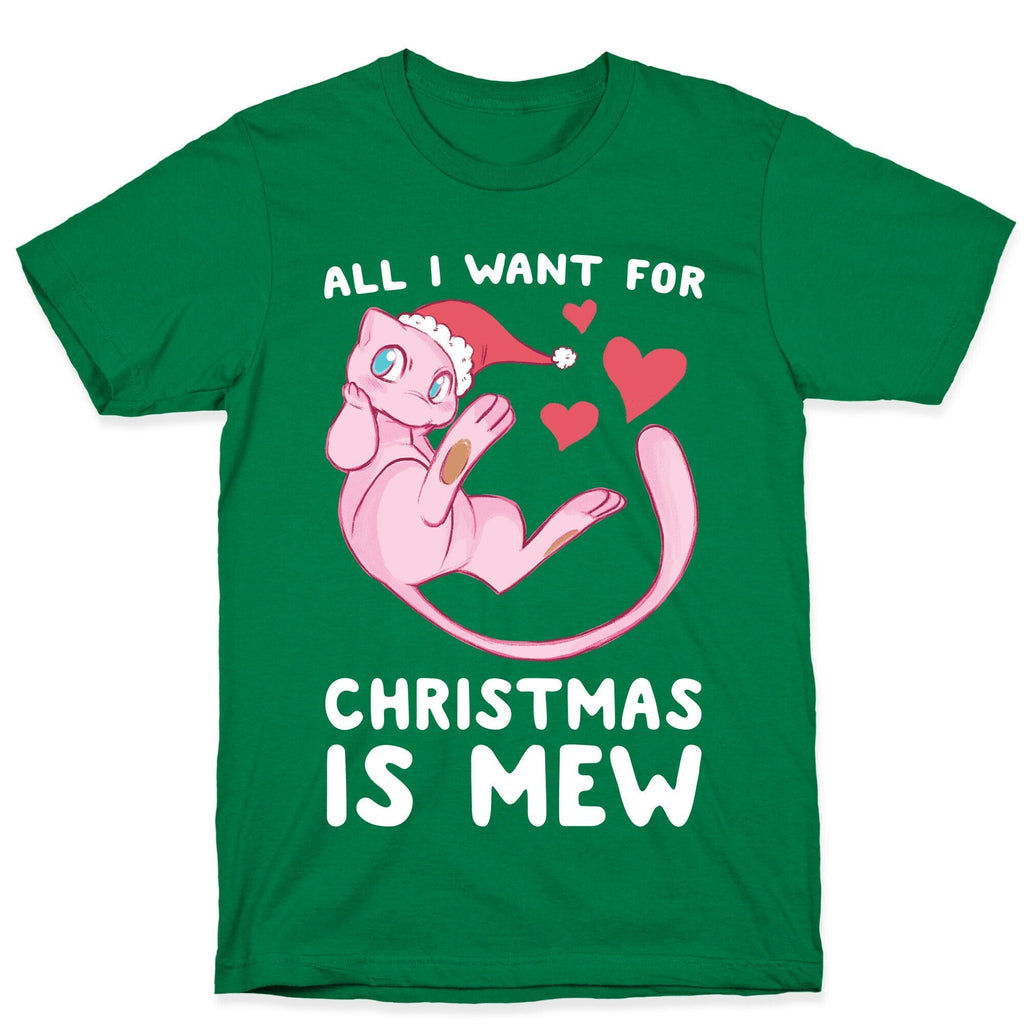 All I Want for Christmas is Mew T-Shirt Style001 Hoodie, Sweatshirt | PureTeeCo.com (Image 3)