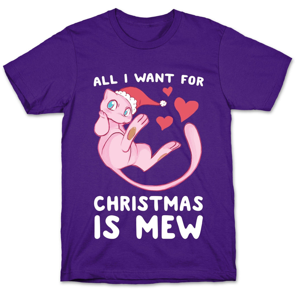 All I Want for Christmas is Mew T-Shirt Style001 Hoodie, Sweatshirt | PureTeeCo.com (Image 5)