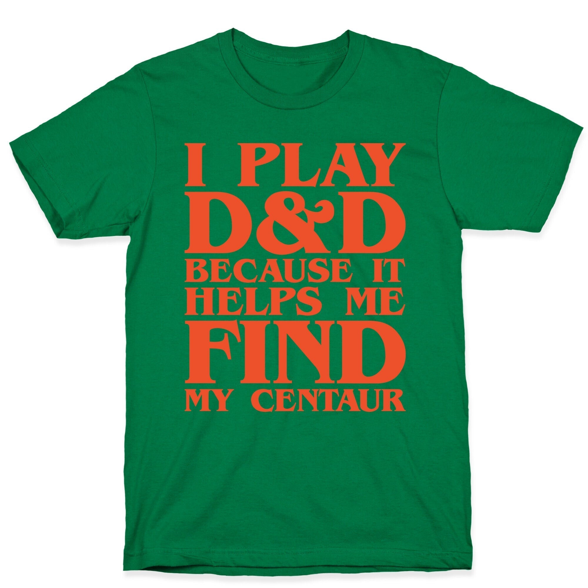 D & D Helps Me Find My Centaur Parody White Print T-Shirt Hoodie, Sweatshirt | PureTeeCo.com (Image 3)