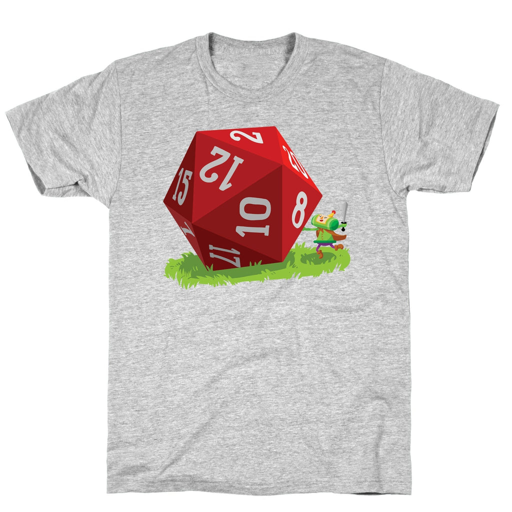 D20 Katamari T-Shirt Hoodie, Sweatshirt | PureTeeCo.com (Image 3)