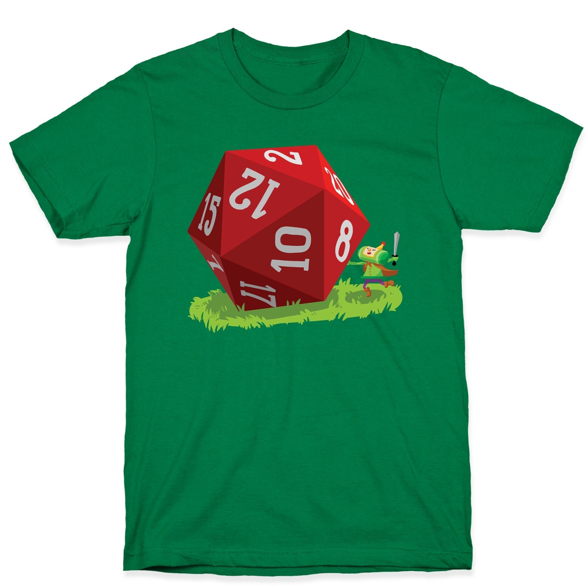 D20 Katamari T-Shirt Hoodie, Sweatshirt | PureTeeCo.com (Image 4)