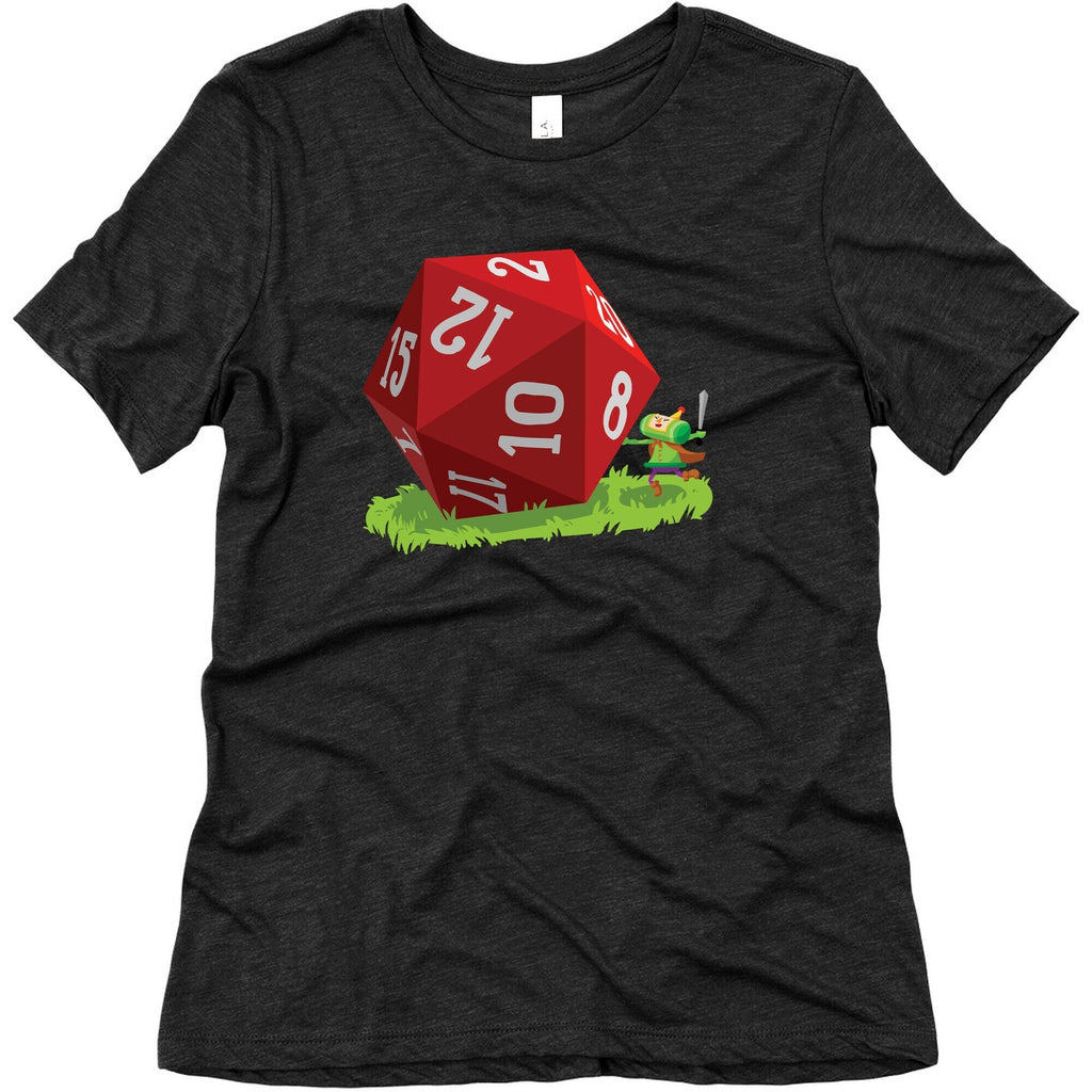 D20 Katamari Women's Triblend Tee Hoodie, Sweatshirt | PureTeeCo.com (Image 1)