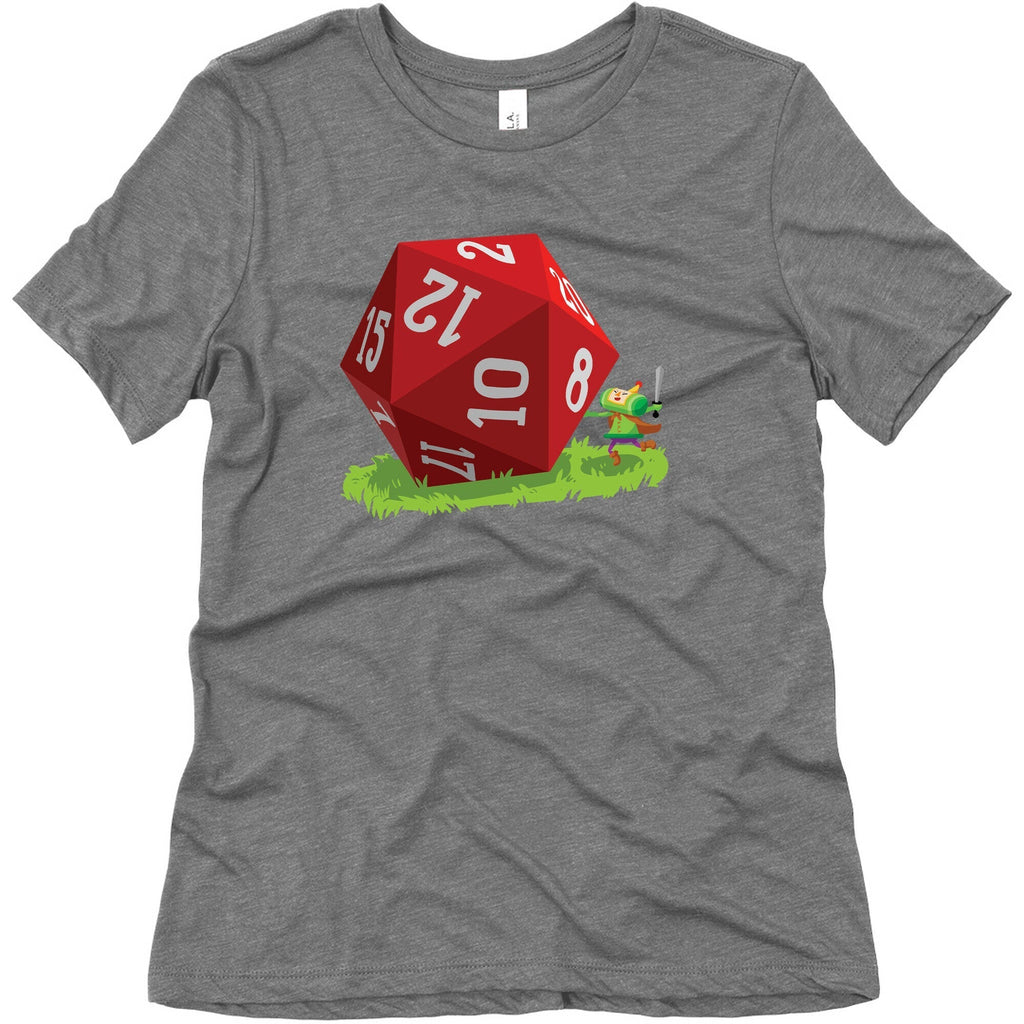 D20 Katamari Women's Triblend Tee Hoodie, Sweatshirt | PureTeeCo.com (Image 4)