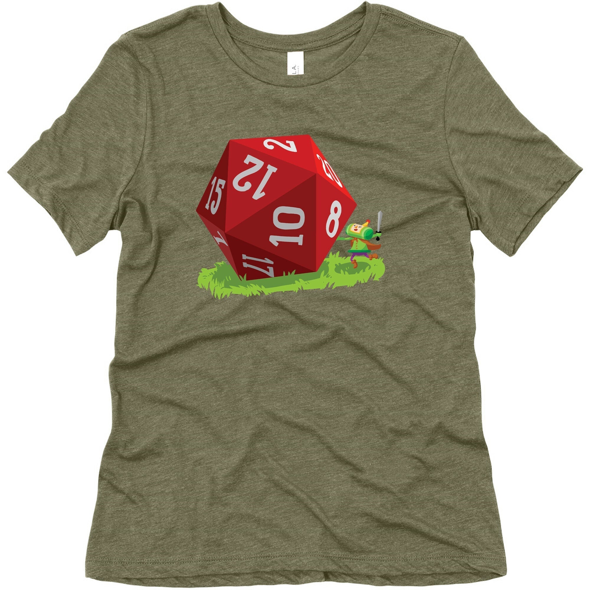D20 Katamari Women's Triblend Tee Hoodie, Sweatshirt | PureTeeCo.com (Image 5)