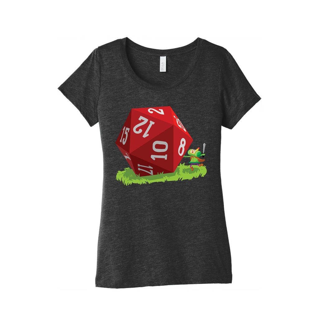 D20 Katamari Women's Triblend Tee Hoodie, Sweatshirt | PureTeeCo.com (Image 2)