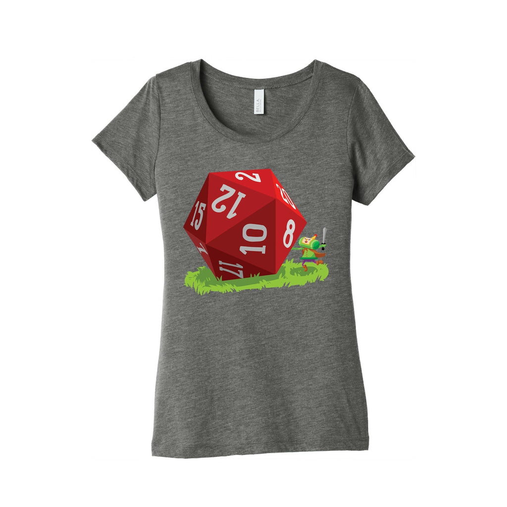 D20 Katamari Women's Triblend Tee Hoodie, Sweatshirt | PureTeeCo.com (Image 3)