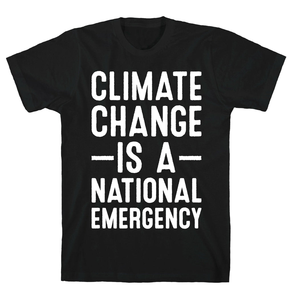 Climate Change is a National Emergency T-Shirt Hoodie, Sweatshirt | PureTeeCo.com (Image 1)