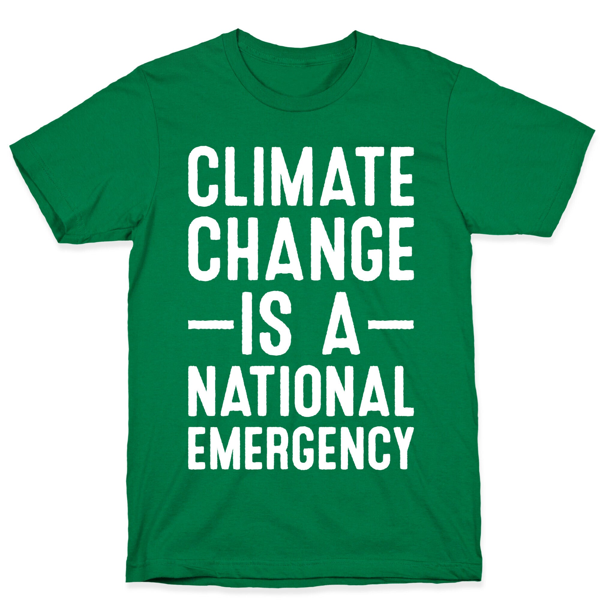 Climate Change is a National Emergency T-Shirt Hoodie, Sweatshirt | PureTeeCo.com (Image 3)