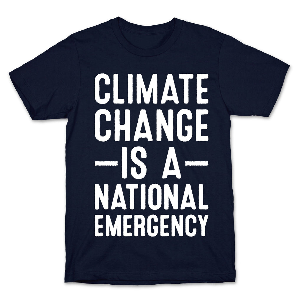 Climate Change is a National Emergency T-Shirt Hoodie, Sweatshirt | PureTeeCo.com (Image 4)