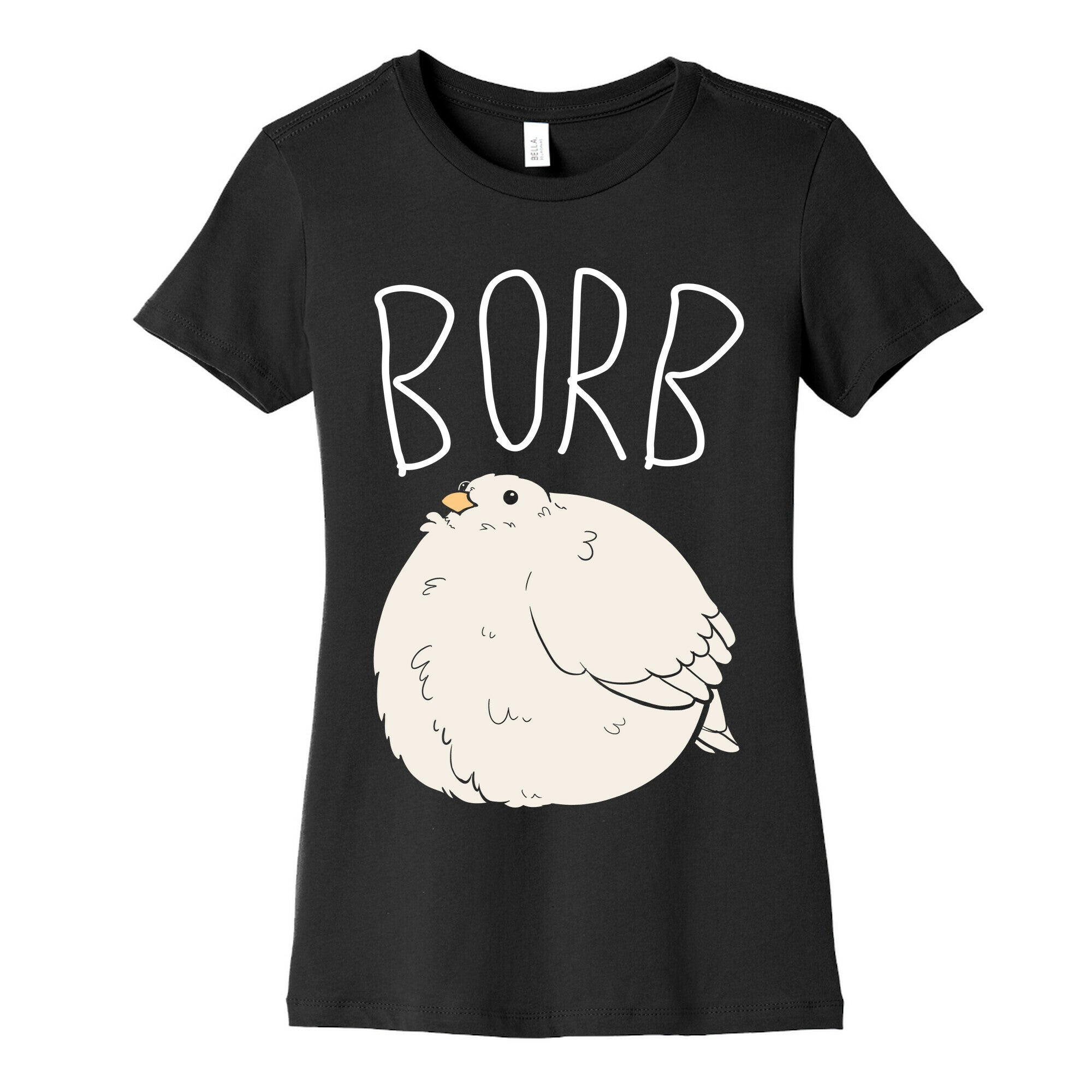 Borb Women's Cotton Tee Hoodie, Sweatshirt | PureTeeCo.com (Image 5)