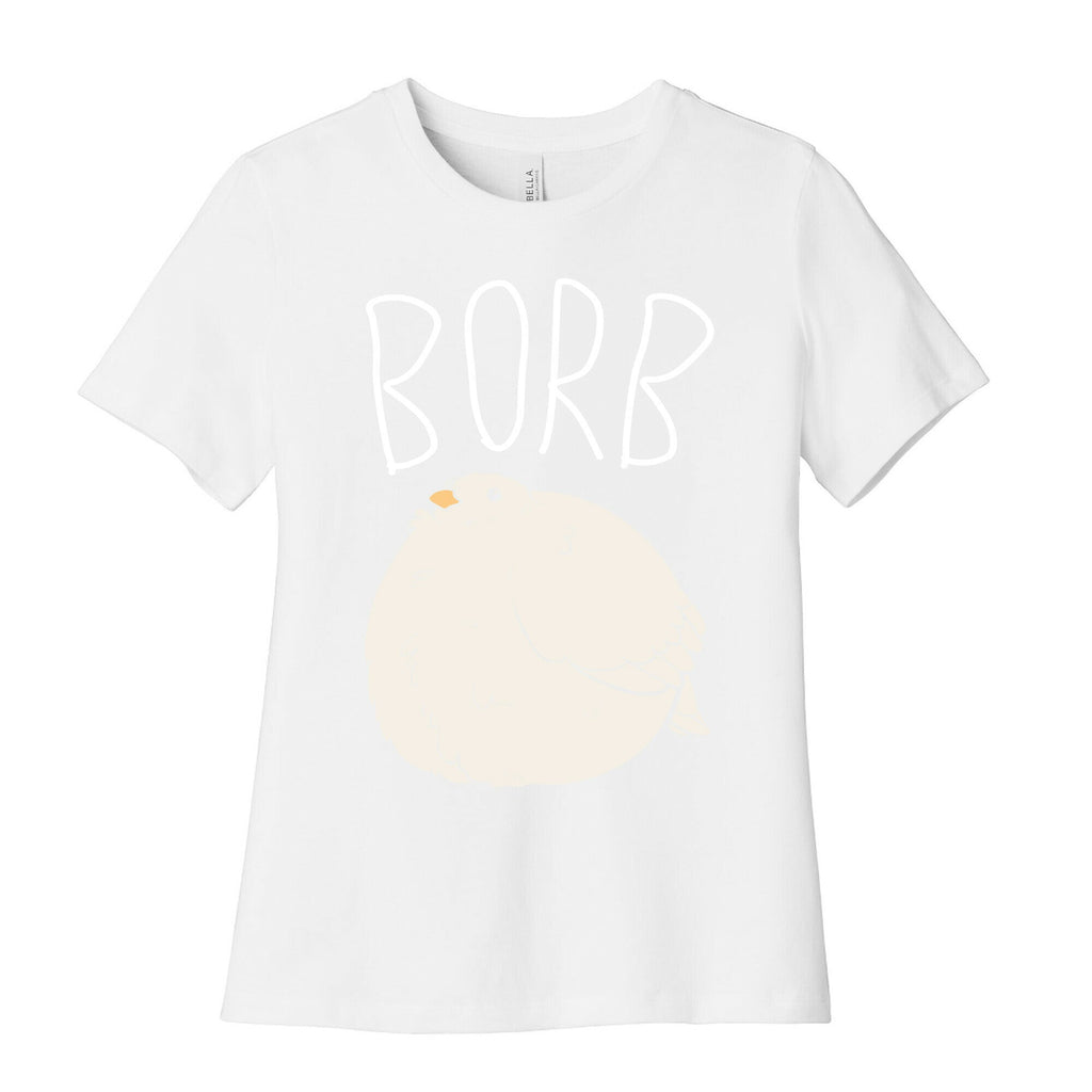 Borb Women's Cotton Tee Hoodie, Sweatshirt | PureTeeCo.com (Image 4)
