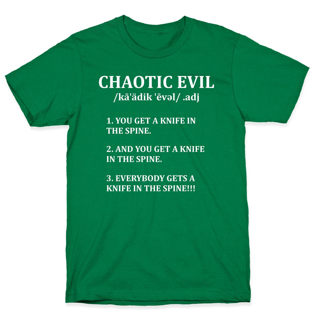 Chaotic evil Definition T-Shirt Hoodie, Sweatshirt | PureTeeCo.com (Image 3)