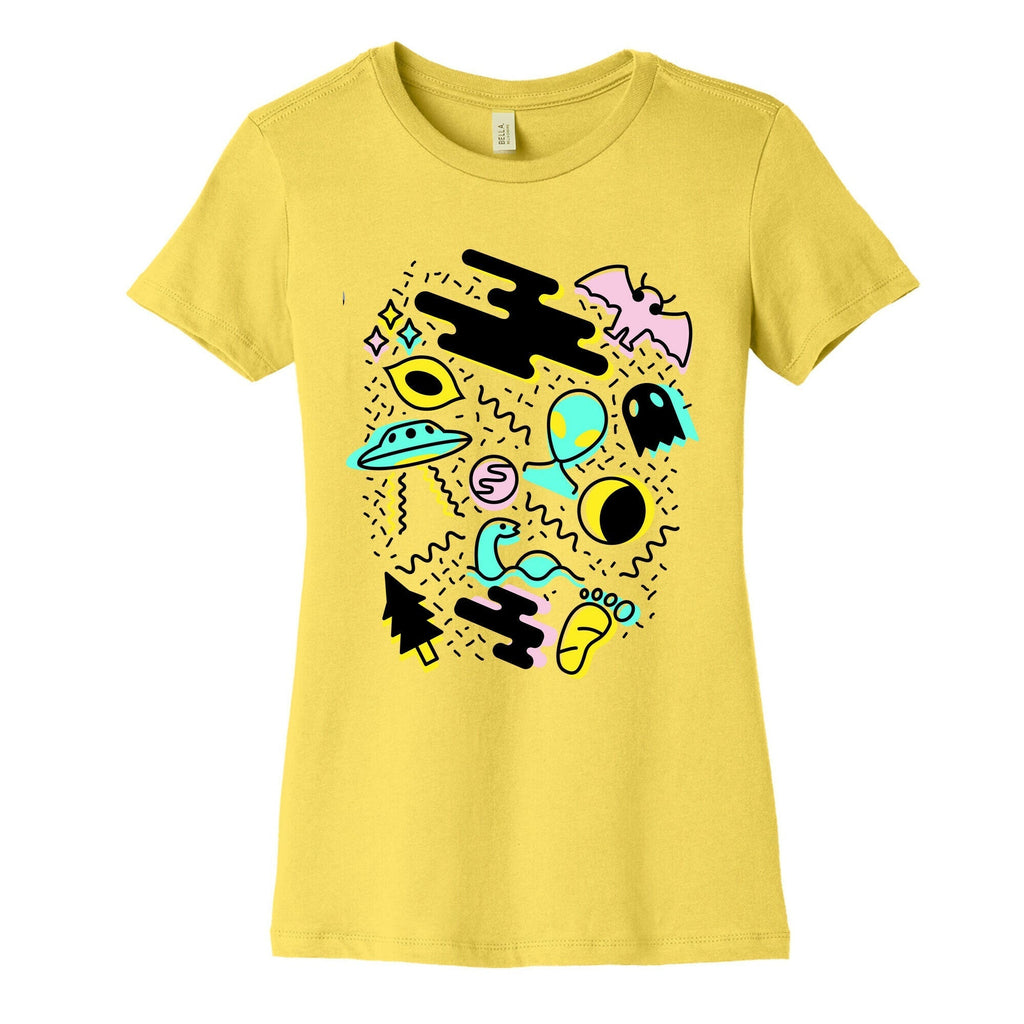 90s Super Naturadical Women's Cotton Tee Hoodie, Sweatshirt | PureTeeCo.com (Image 3)