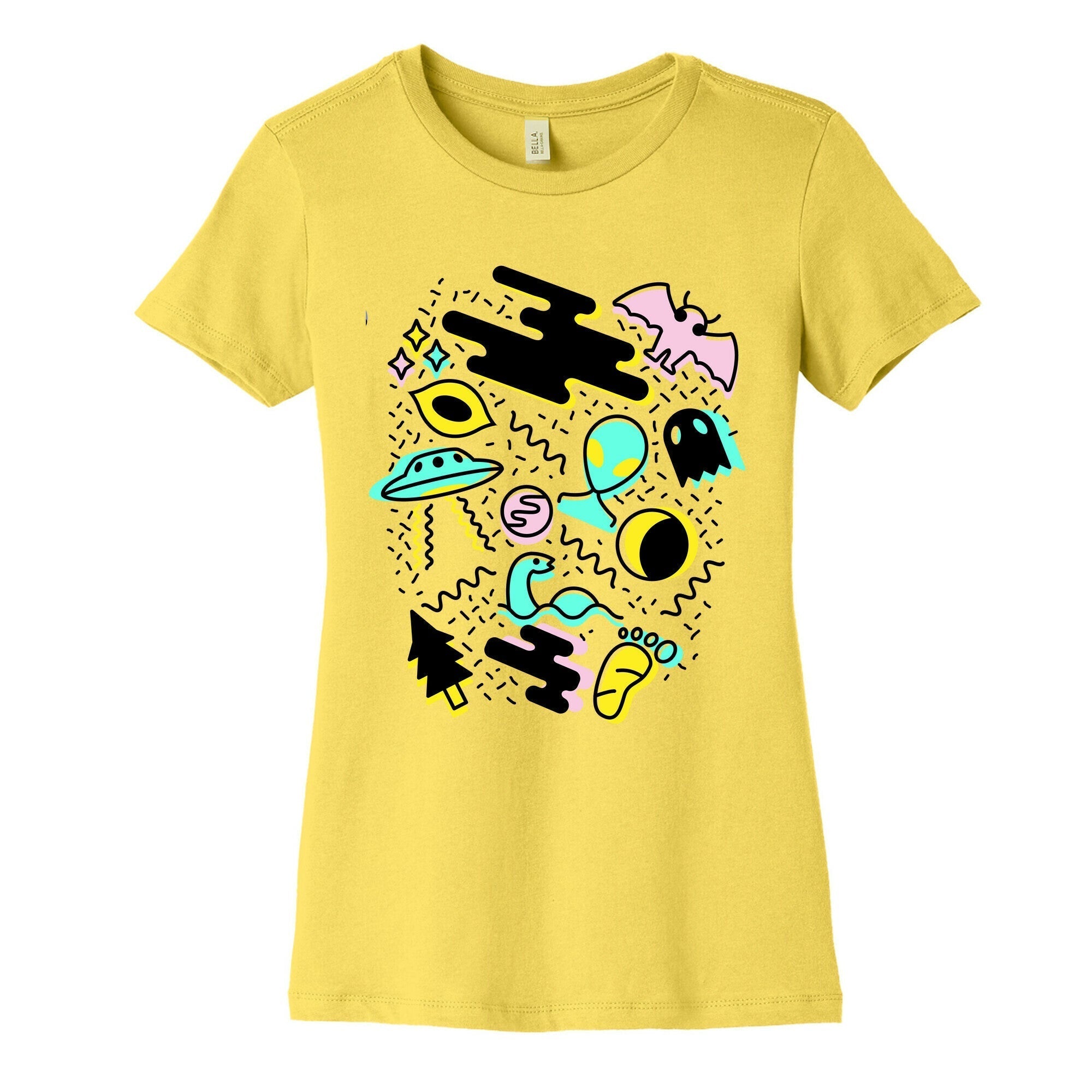 90s Super Naturadical Women's Cotton Tee Hoodie, Sweatshirt | PureTeeCo.com (Image 3)