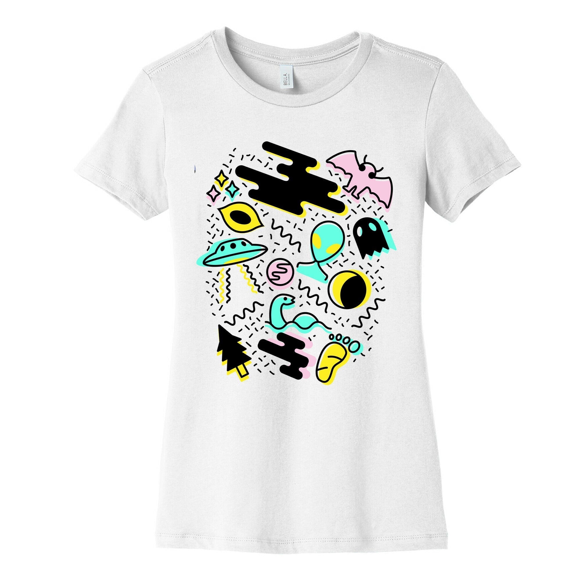 90s Super Naturadical Women's Cotton Tee Hoodie, Sweatshirt | PureTeeCo.com (Image 4)