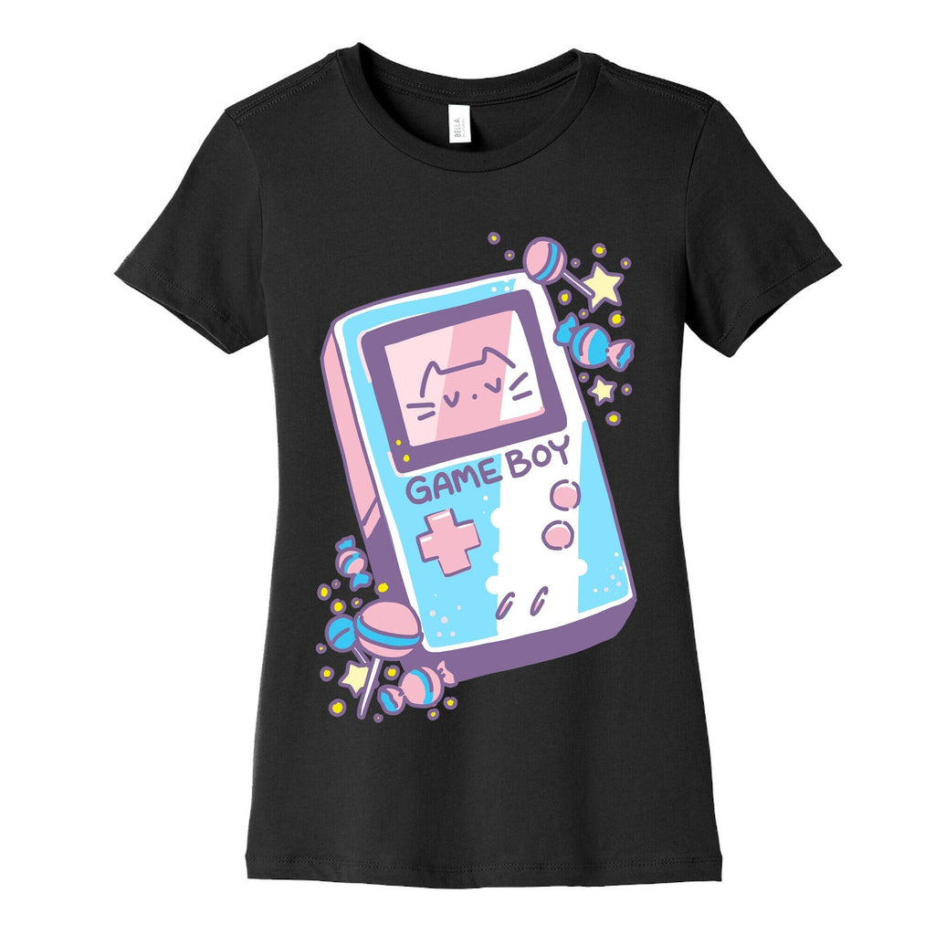 Game Boy - Trans Pride Women's Cotton Tee Hoodie, Sweatshirt | PureTeeCo.com (Image 5)