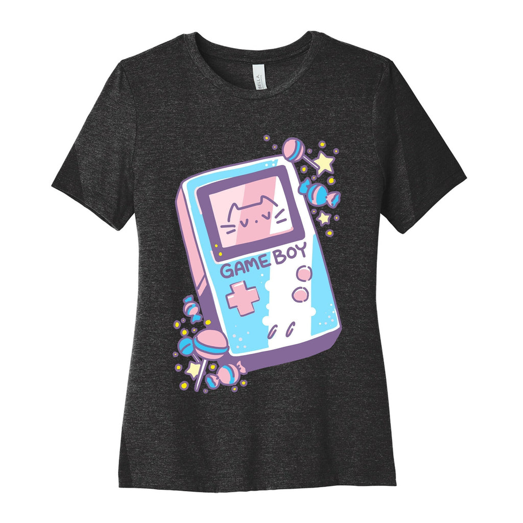 Game Boy - Trans Pride Women's Cotton Tee Hoodie, Sweatshirt | PureTeeCo.com (Image 1)