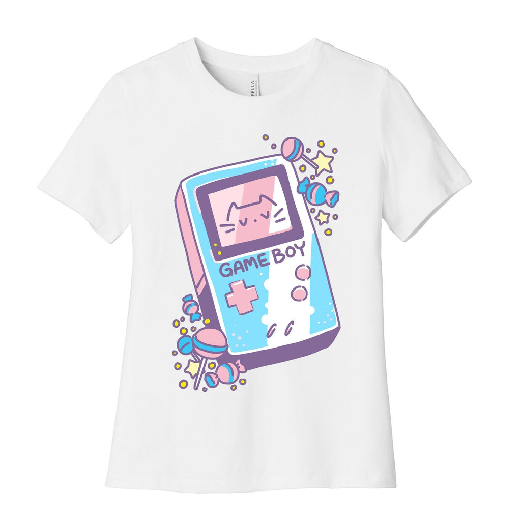 Game Boy - Trans Pride Women's Cotton Tee Hoodie, Sweatshirt | PureTeeCo.com (Image 4)