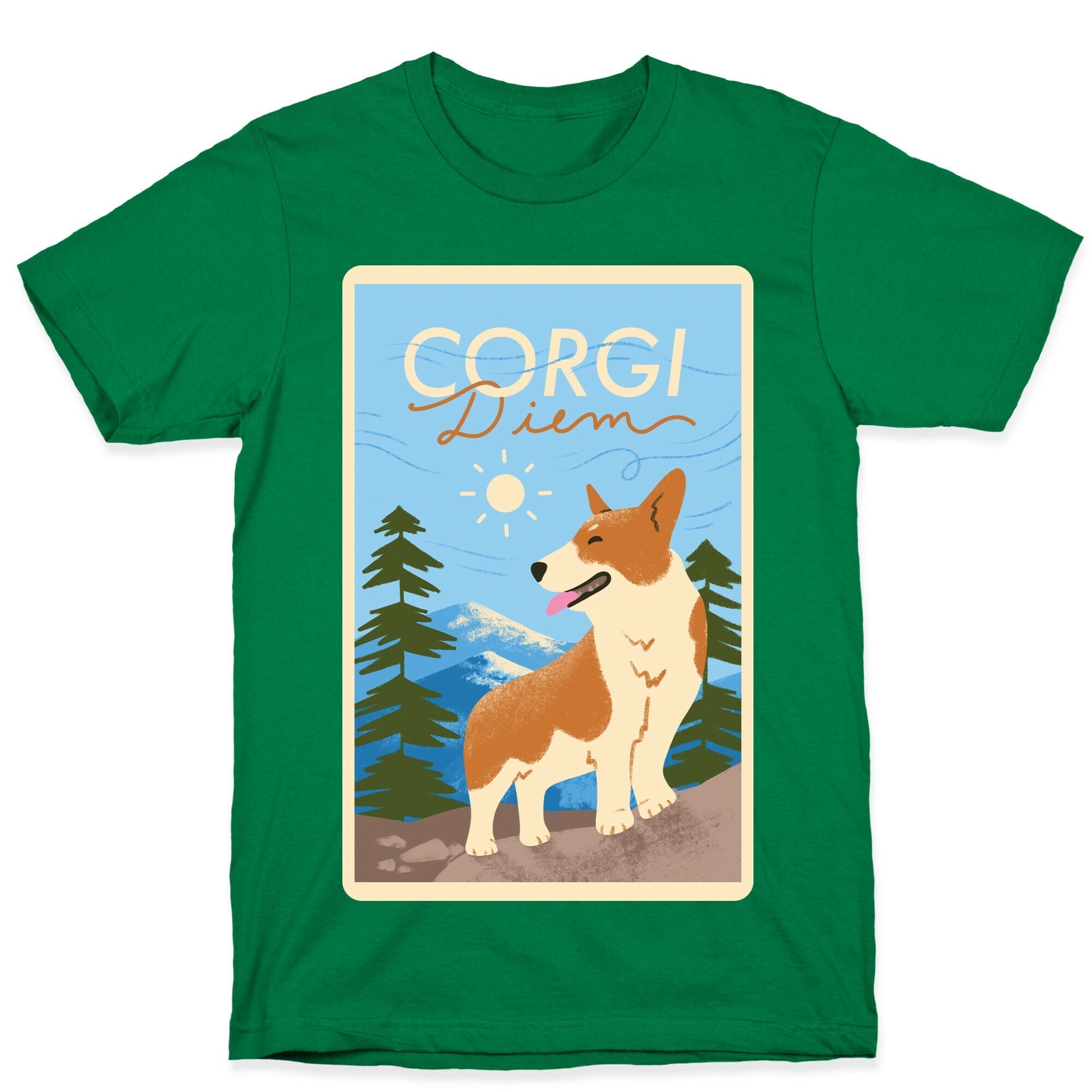 Corgi Diem T-Shirt Style001 Hoodie, Sweatshirt | PureTeeCo.com (Image 3)