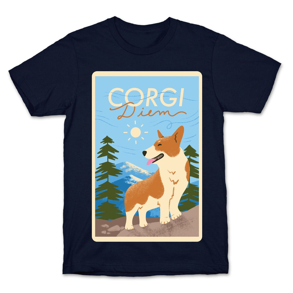 Corgi Diem T-Shirt Style001 Hoodie, Sweatshirt | PureTeeCo.com (Image 4)
