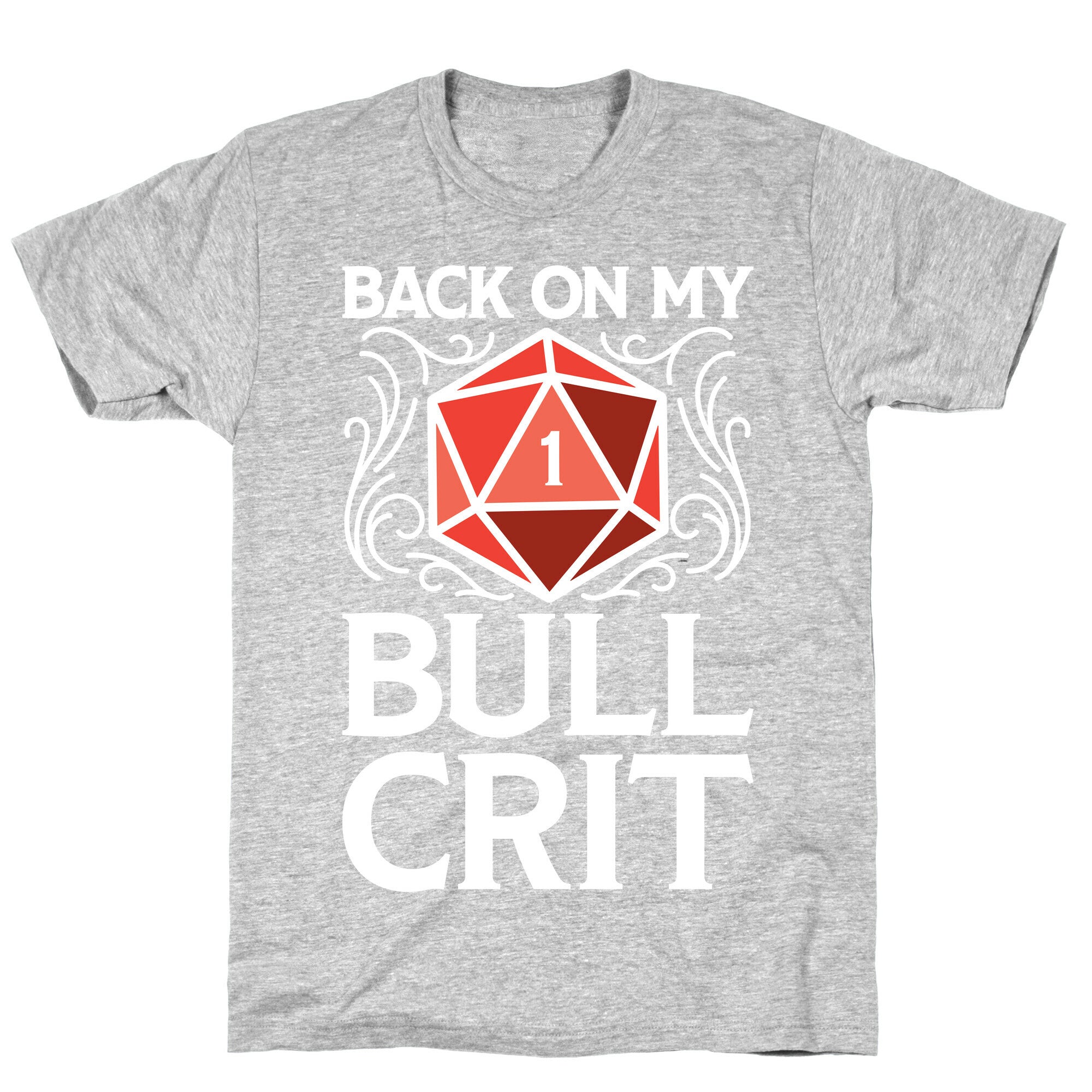 Back On My Bull Crit Fail  T-Shirt Hoodie, Sweatshirt | PureTeeCo.com (Image 2)