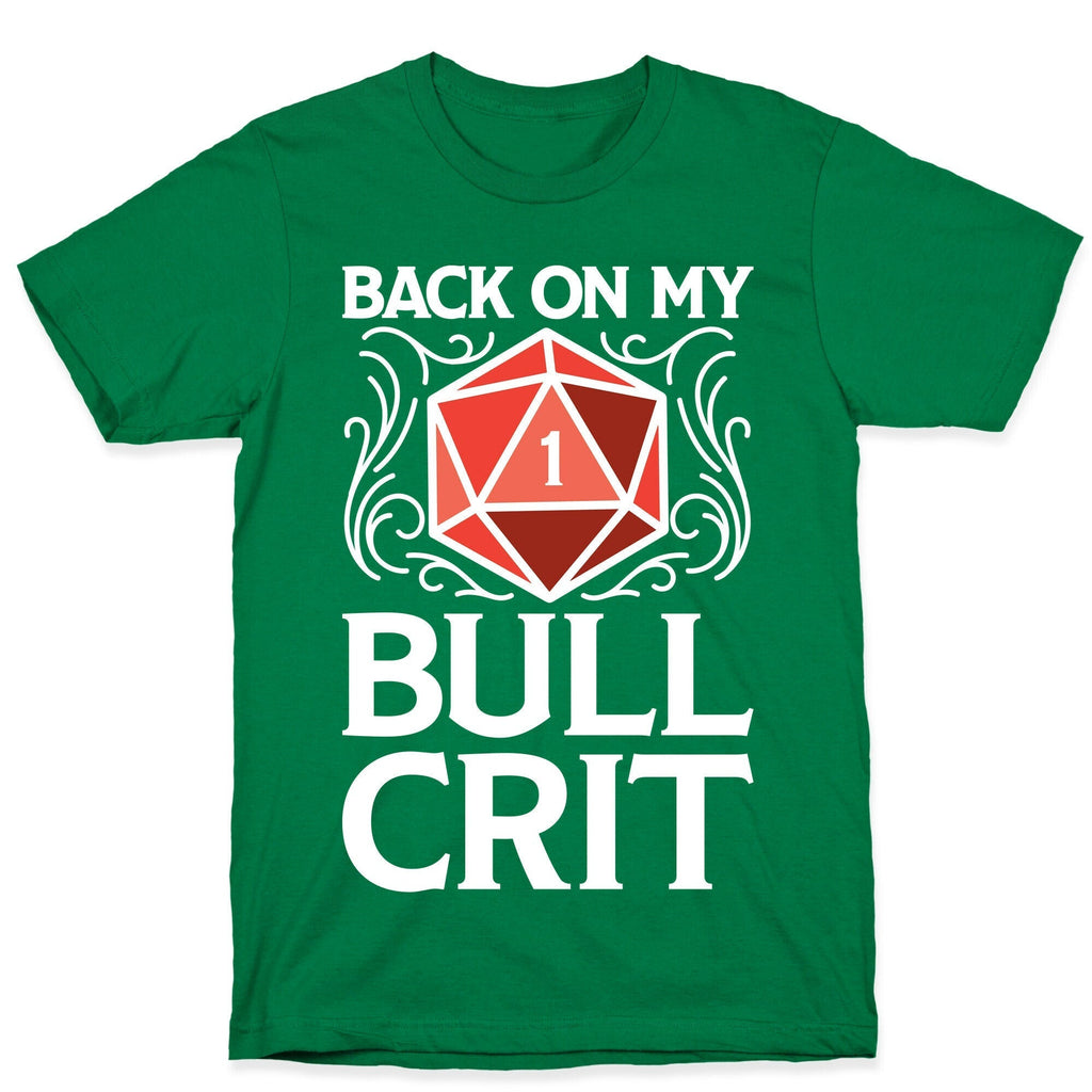 Back On My Bull Crit Fail  T-Shirt Hoodie, Sweatshirt | PureTeeCo.com (Image 3)