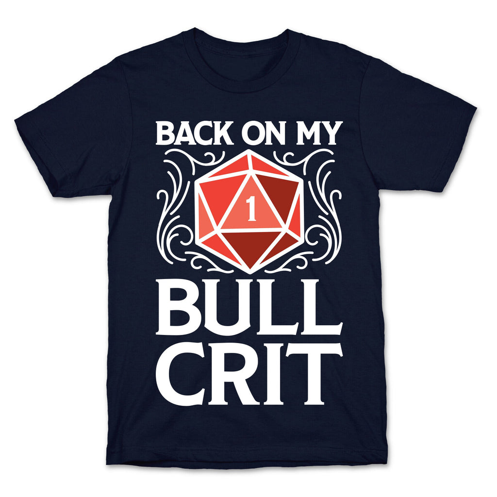 Back On My Bull Crit Fail  T-Shirt Hoodie, Sweatshirt | PureTeeCo.com (Image 4)