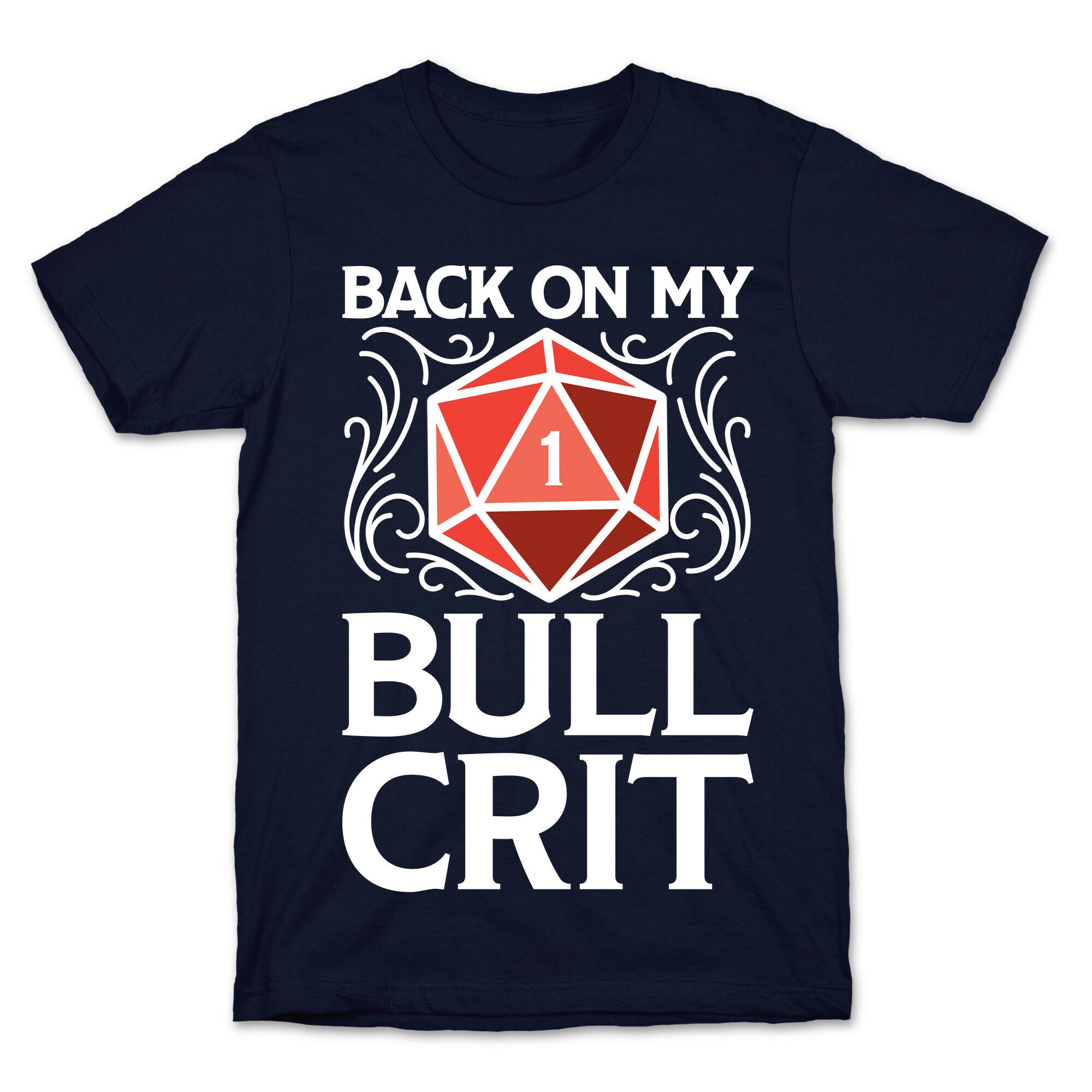 Back On My Bull Crit Fail  T-Shirt Hoodie, Sweatshirt | PureTeeCo.com (Image 4)