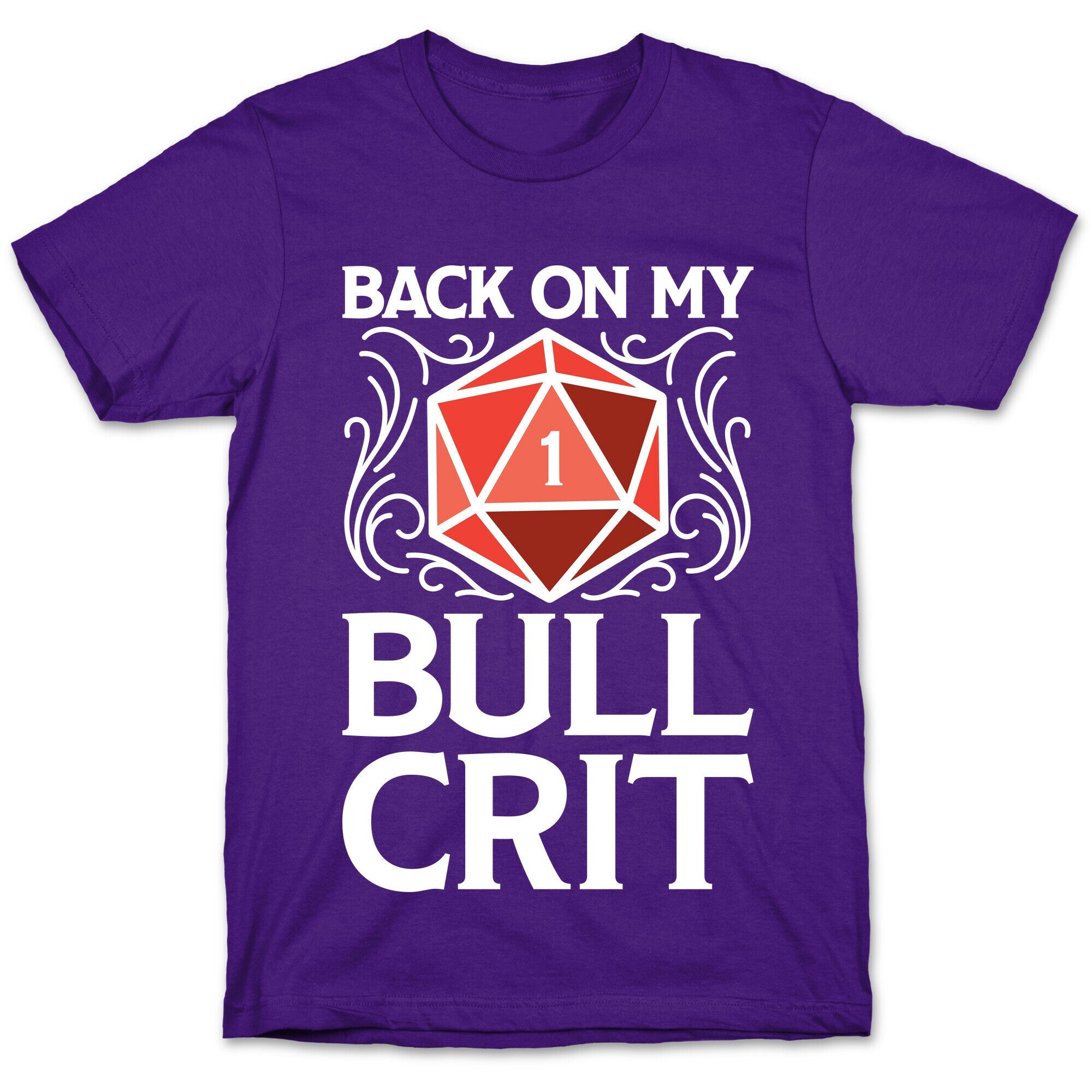 Back On My Bull Crit Fail  T-Shirt Hoodie, Sweatshirt | PureTeeCo.com (Image 5)