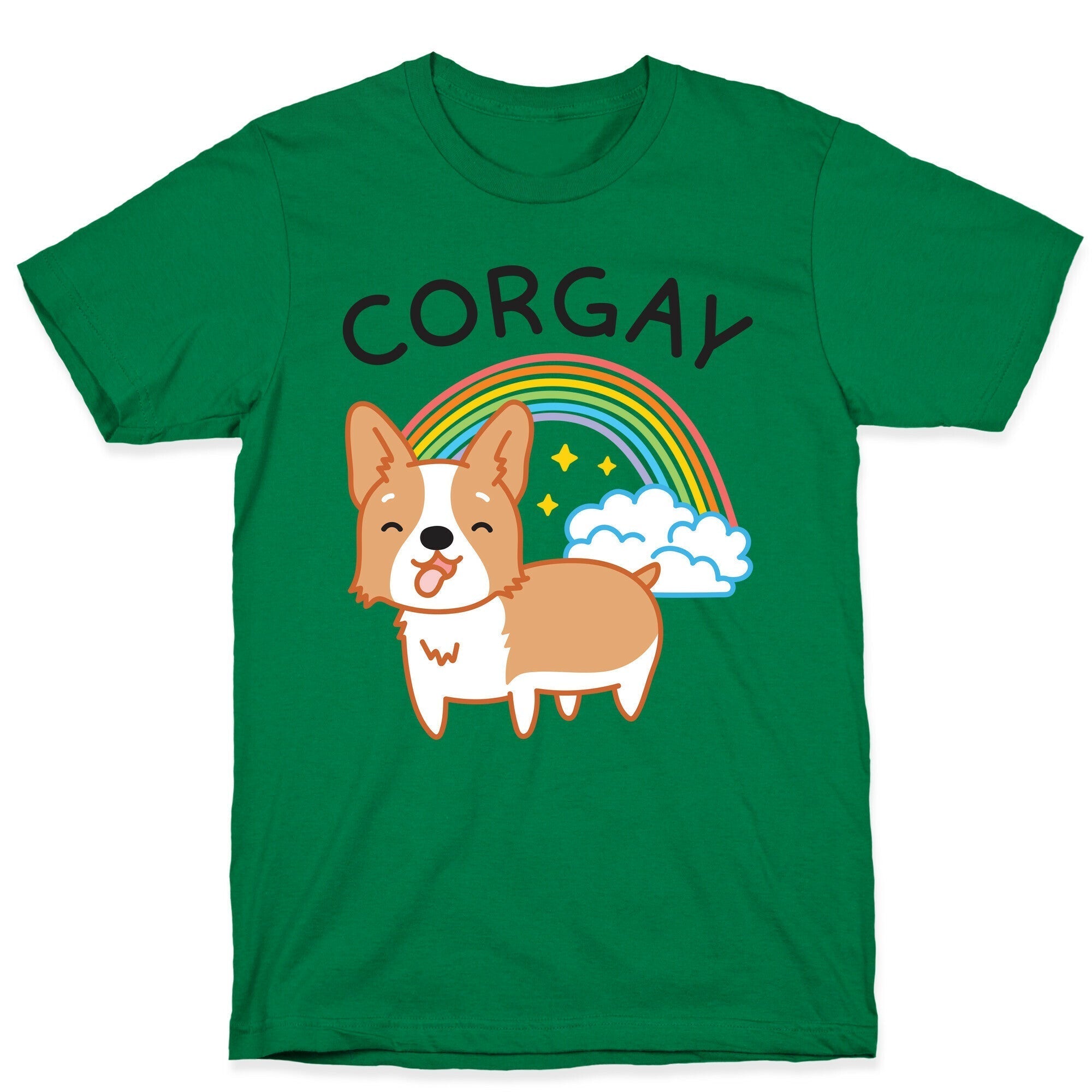 Corgay Gay Corgi T-Shirt Hoodie, Sweatshirt | PureTeeCo.com (Image 4)