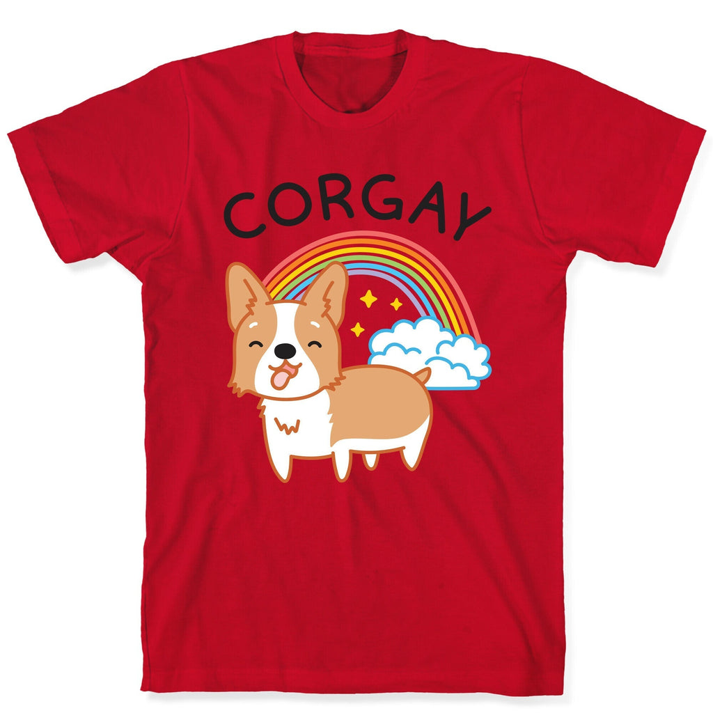 Corgay Gay Corgi T-Shirt Hoodie, Sweatshirt | PureTeeCo.com (Image 5)