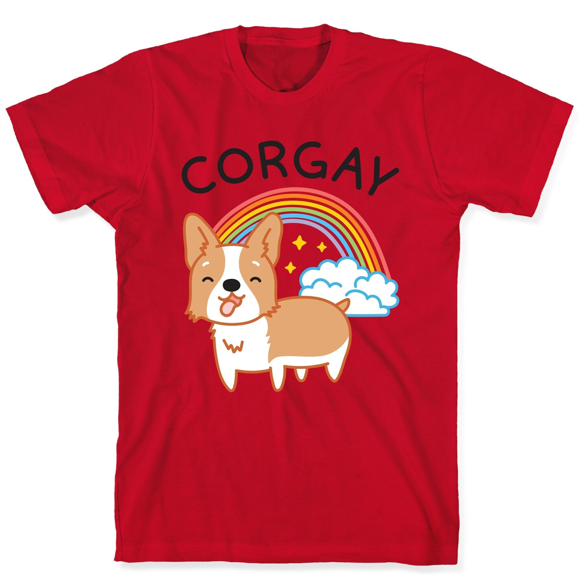Corgay Gay Corgi T-Shirt Hoodie, Sweatshirt | PureTeeCo.com (Image 5)