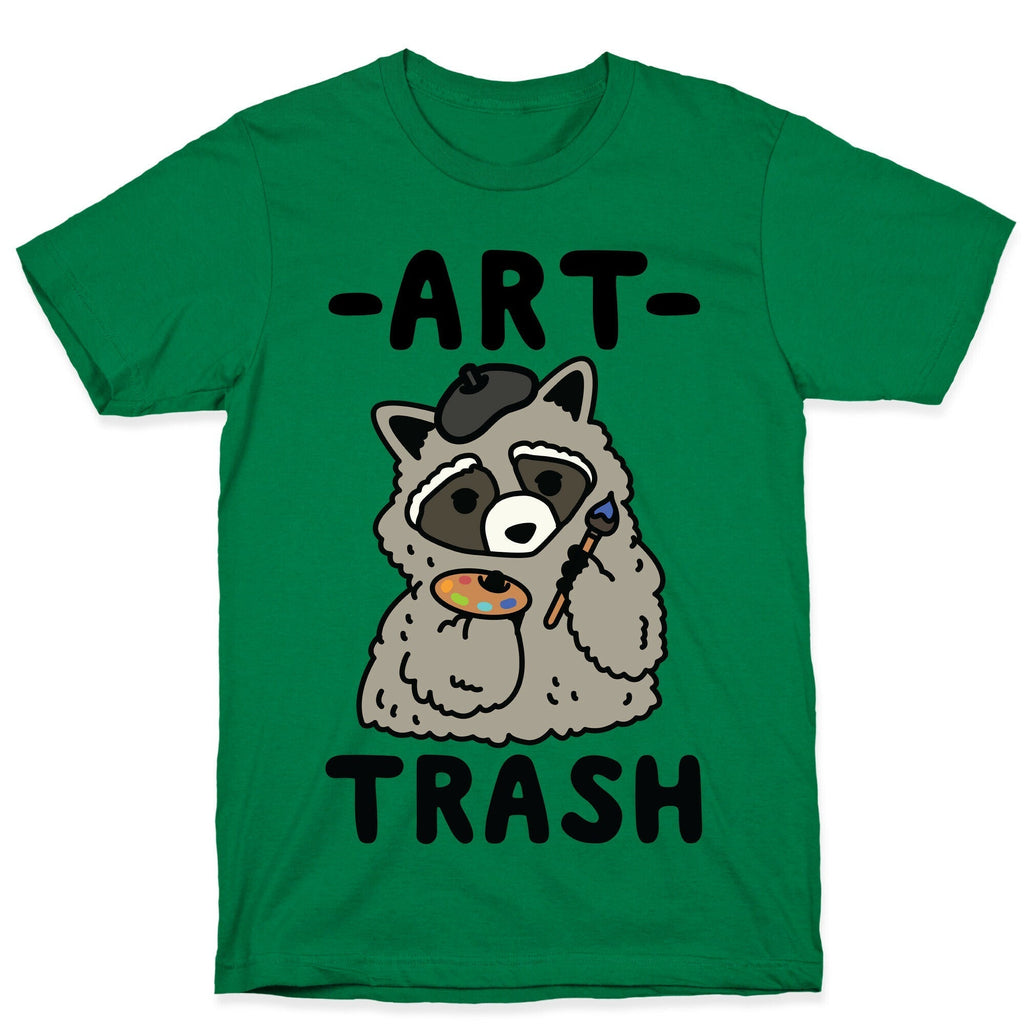 Art Trash Raccoon T-Shirt Hoodie, Sweatshirt | PureTeeCo.com (Image 4)