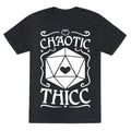 Chaotic Thicc Unisex Triblend Tee Hoodie, Sweatshirt | PureTeeCo.com (Image 1)