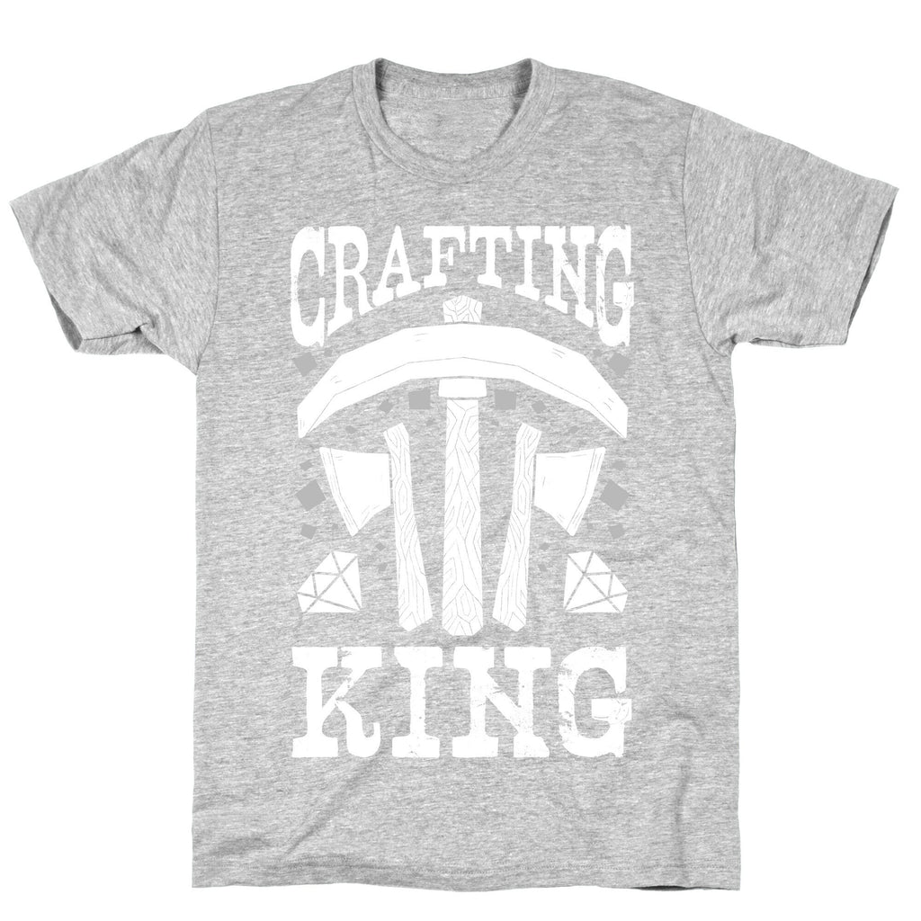 Crafting King T-Shirt Hoodie, Sweatshirt | PureTeeCo.com (Image 2)